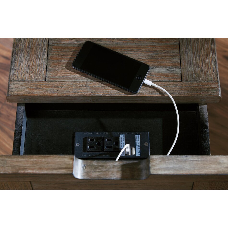 grayish brown black occasional tables   