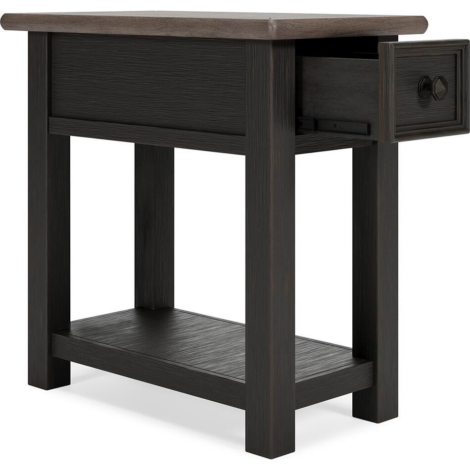 grayish brown black occasional tables   