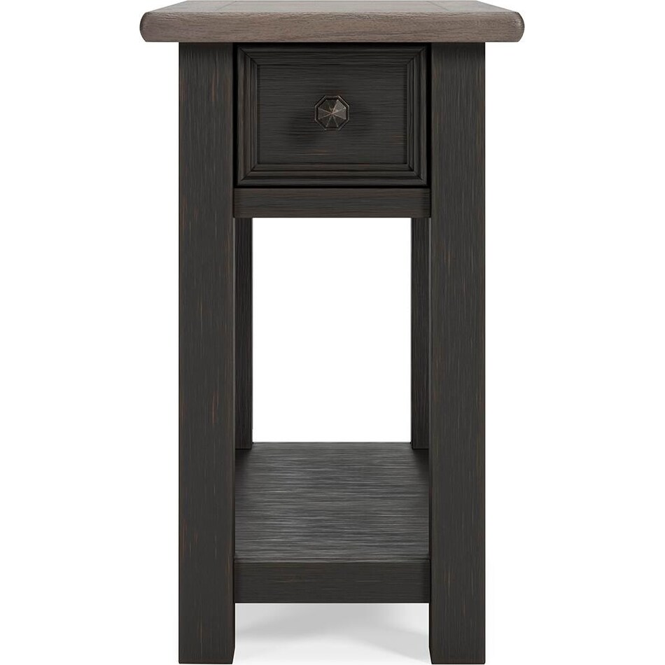 grayish brown black occasional tables   