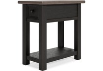 grayish brown black occasional tables   
