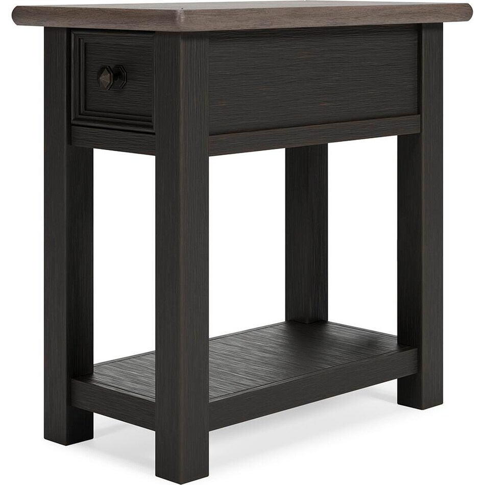 grayish brown black occasional tables   