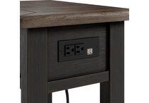 grayish brown black occasional tables   