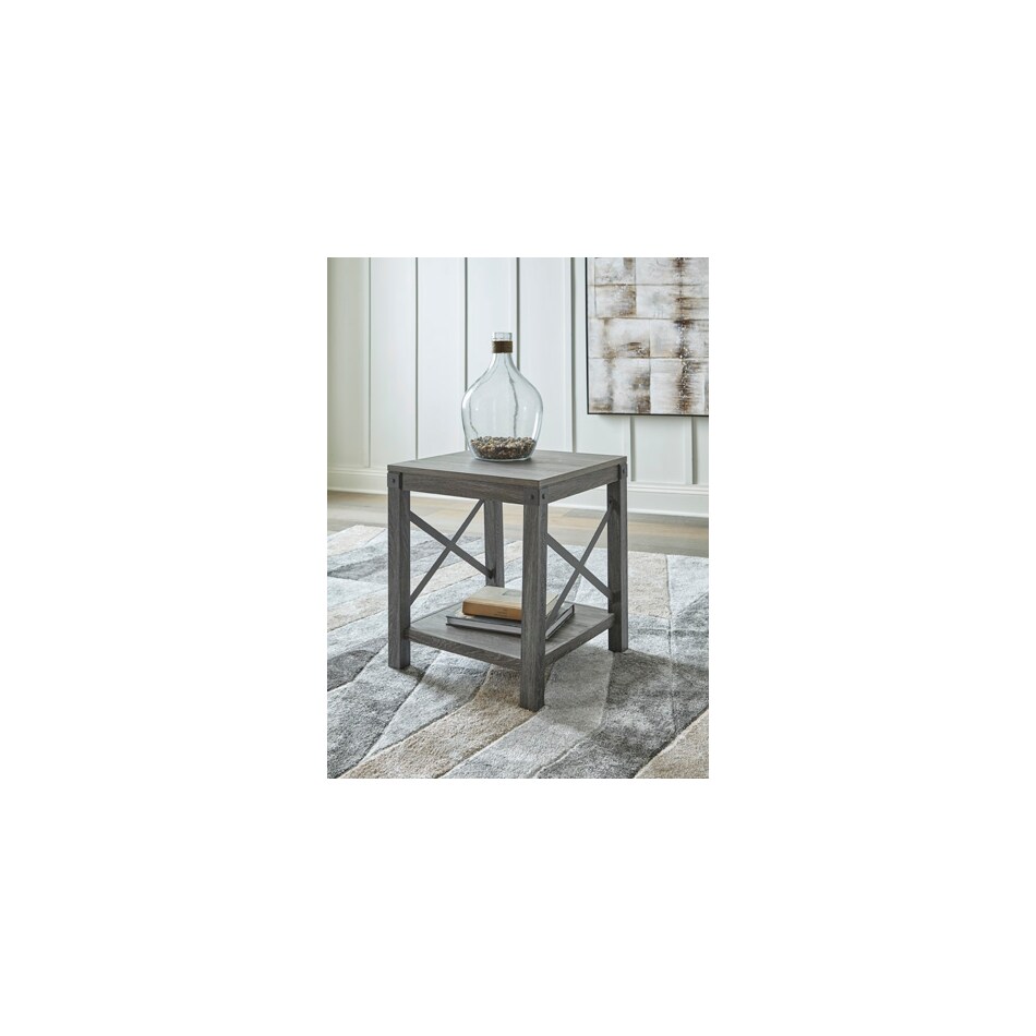 grayish brown occasional tables   