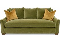 green fabric living room groups   