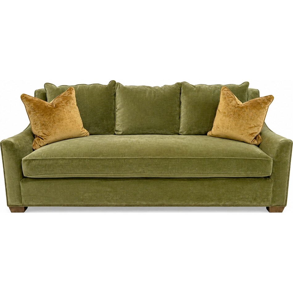 green fabric living room groups   