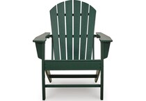 green outdoor furniture   