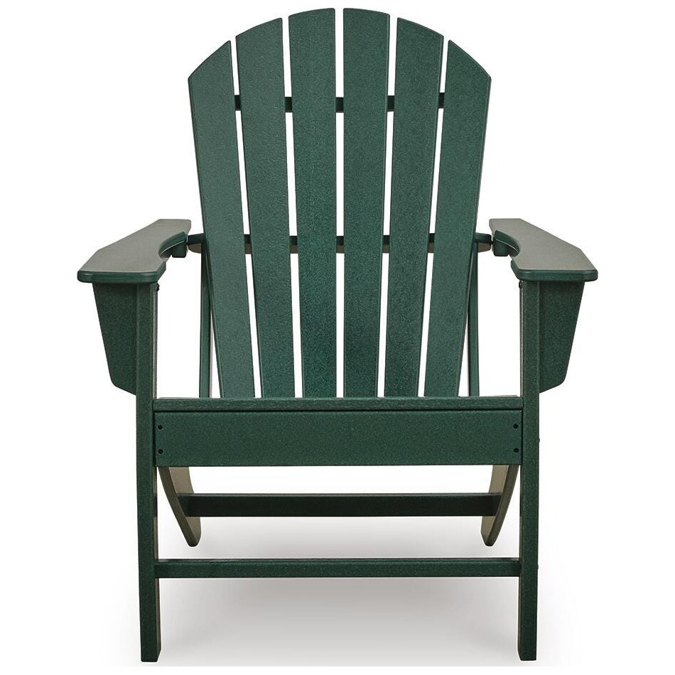 green outdoor furniture   