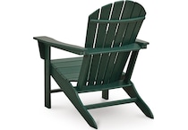 green outdoor furniture   