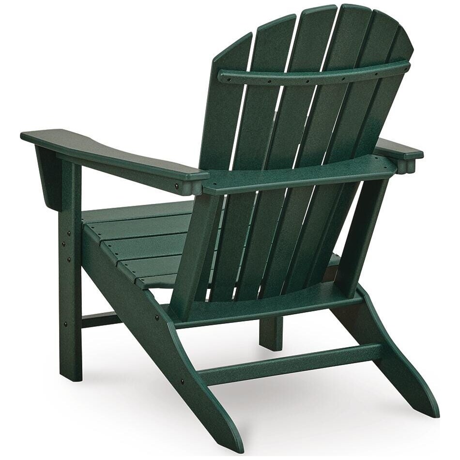 green outdoor furniture   