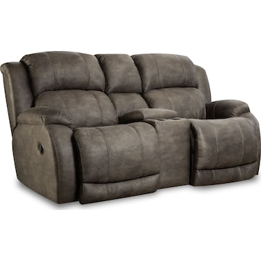 Reclining Loveseat with Console