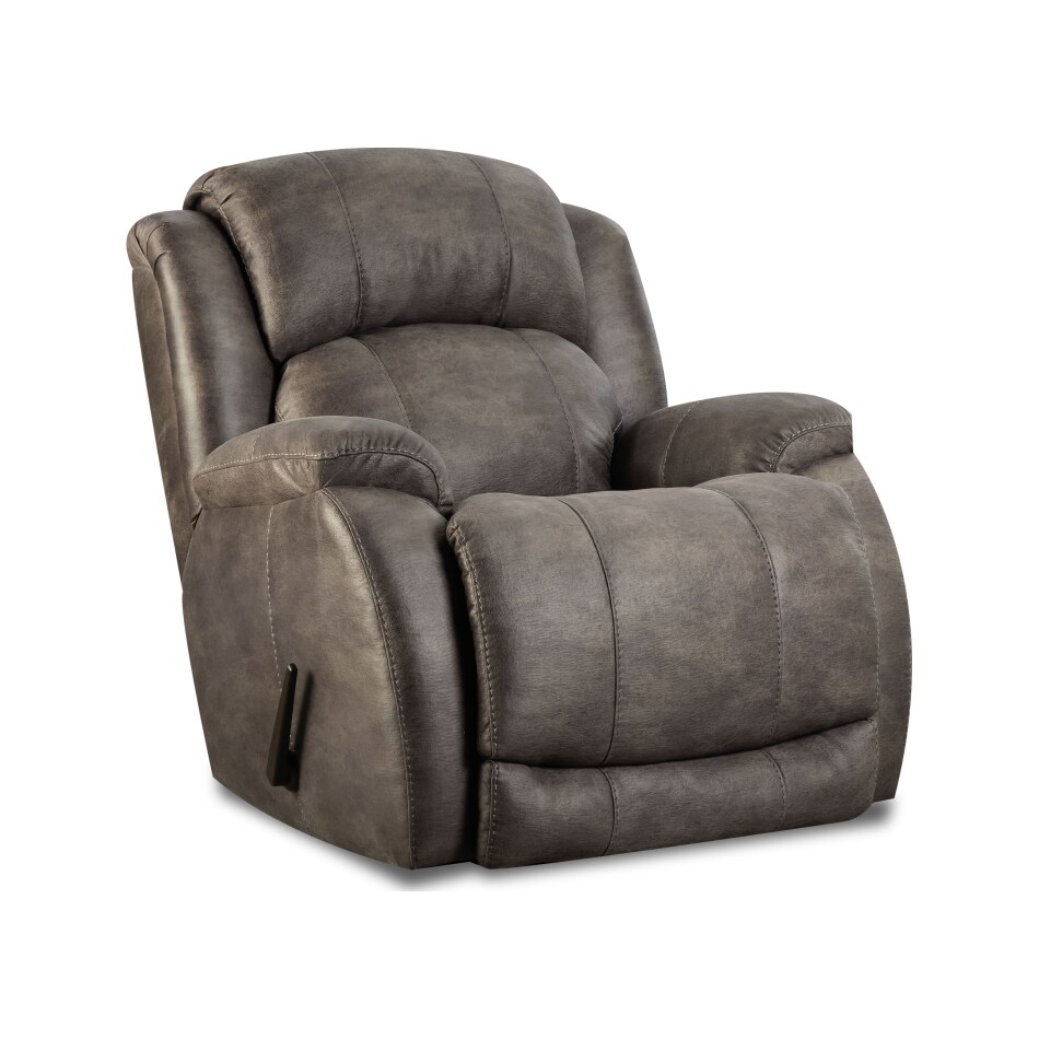 grey fabric recliners   