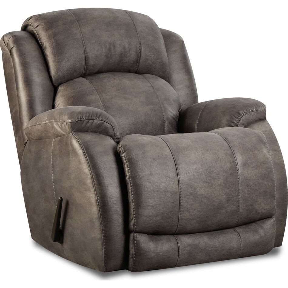 grey fabric recliners   