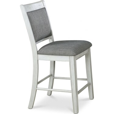 Fulton Counter Height Chair - White