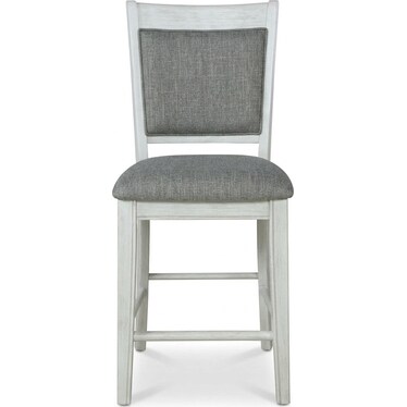 Fulton Counter Height Chair - White