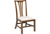 heritage maple medium stain dining room suites   