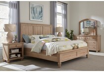 khaki bedroom   