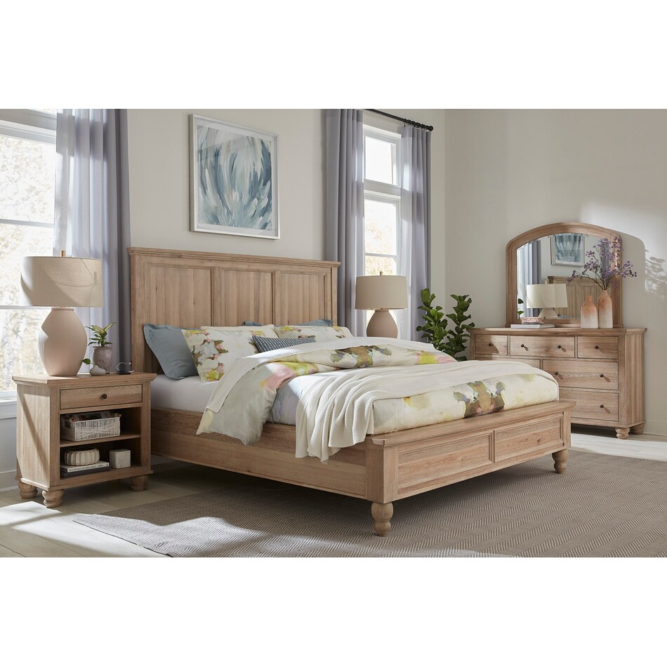 khaki bedroom   