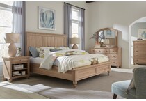 khaki bedroom   
