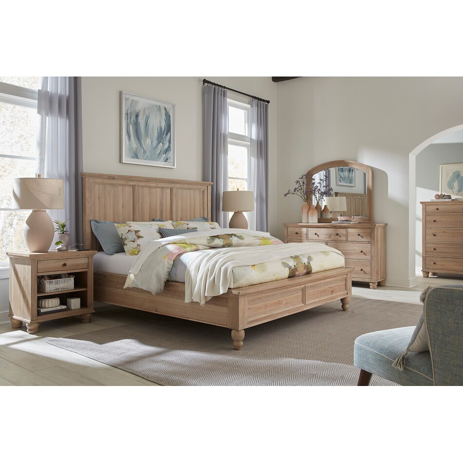 khaki bedroom   
