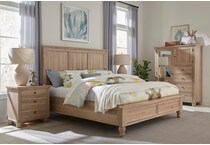 khaki bedroom   