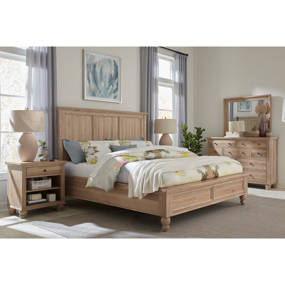 khaki bedroom   