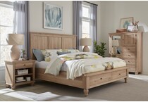 khaki bedroom   