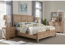 khaki bedroom   