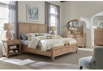 khaki bedroom   