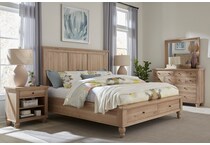 khaki bedroom   