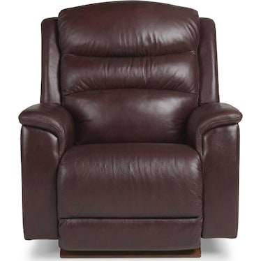 Power Leather Wall Recliner w/ Headrest & Lumbar