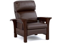 leather recliner   