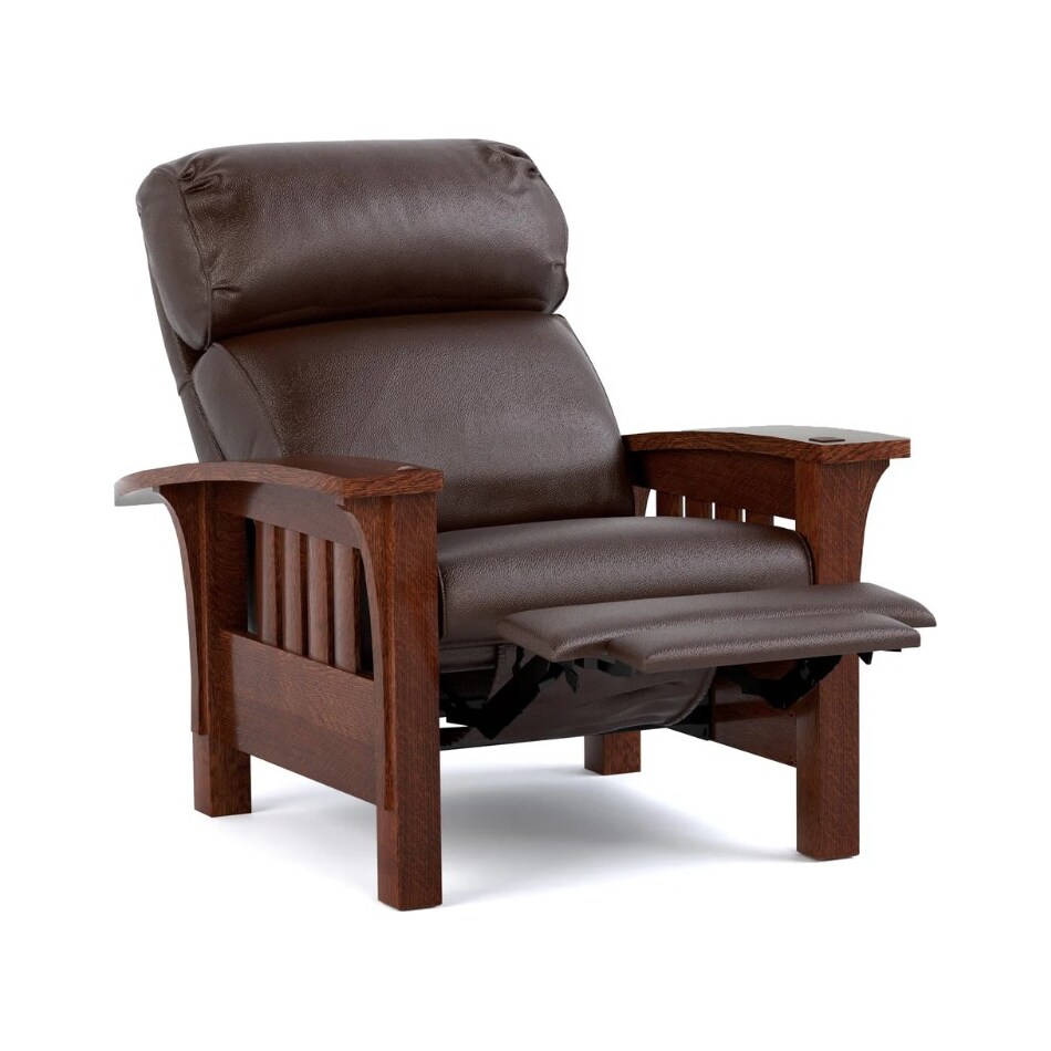 leather recliner   