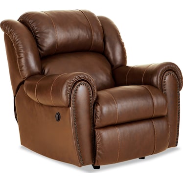 Power Leather  Recliner