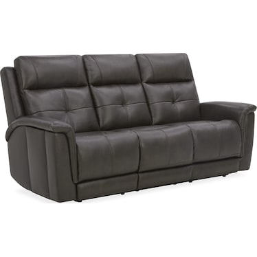 Leather Power Reclining Sofa