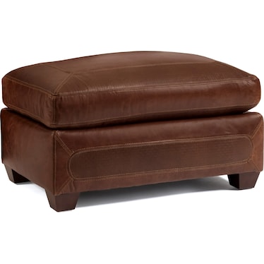 Santa Fe Leather Ottoman