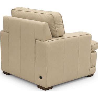 Leather Chair with Bluetooth Audio