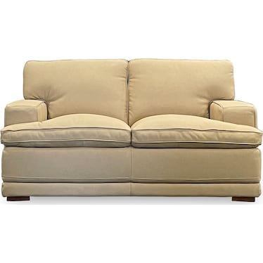Leather Loveseat With Sound