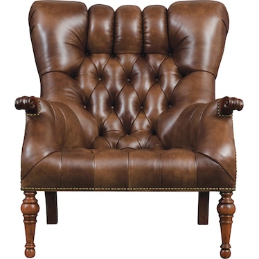 Leopold's Leather Chair