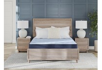 light blue bedding   