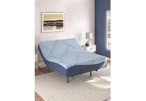 light blue bedding   