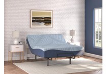 light blue bedding   