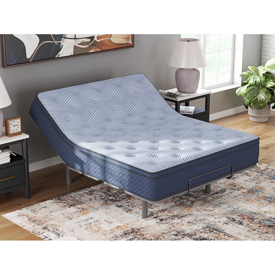 light blue bedding   