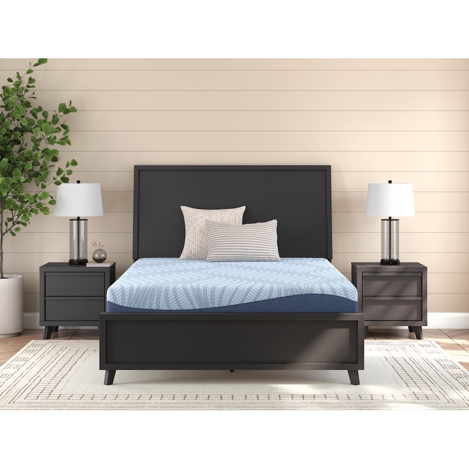 light blue bedding   