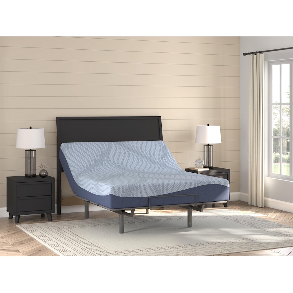light blue bedding   
