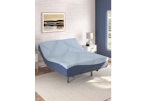 light blue bedding   