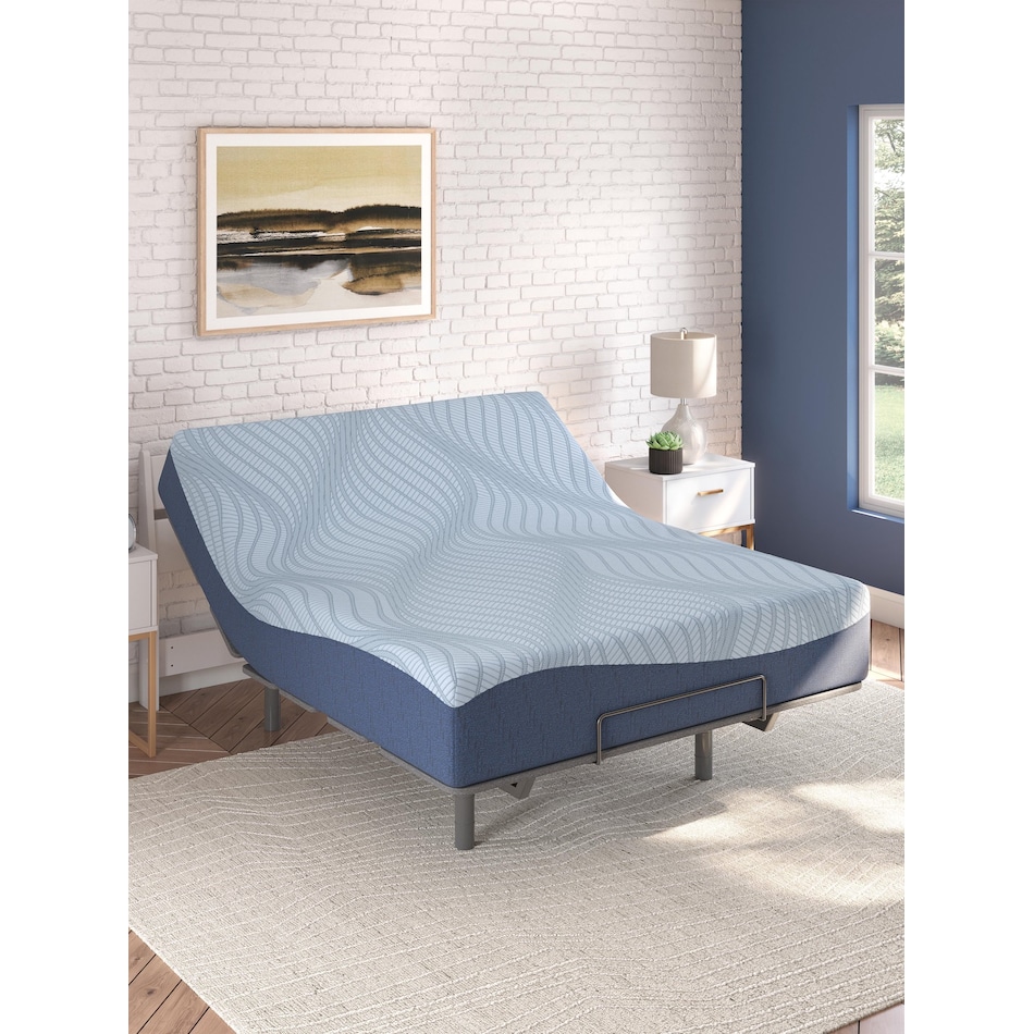 light blue bedding   