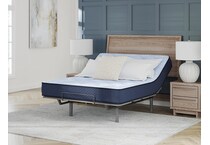light blue bedding   