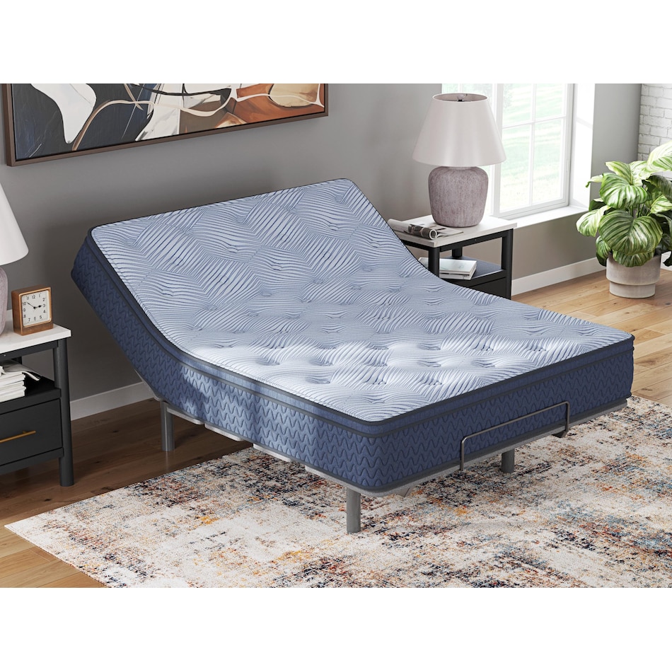 light blue bedding   