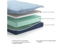 light blue bedding   