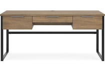 light brown accent desks   
